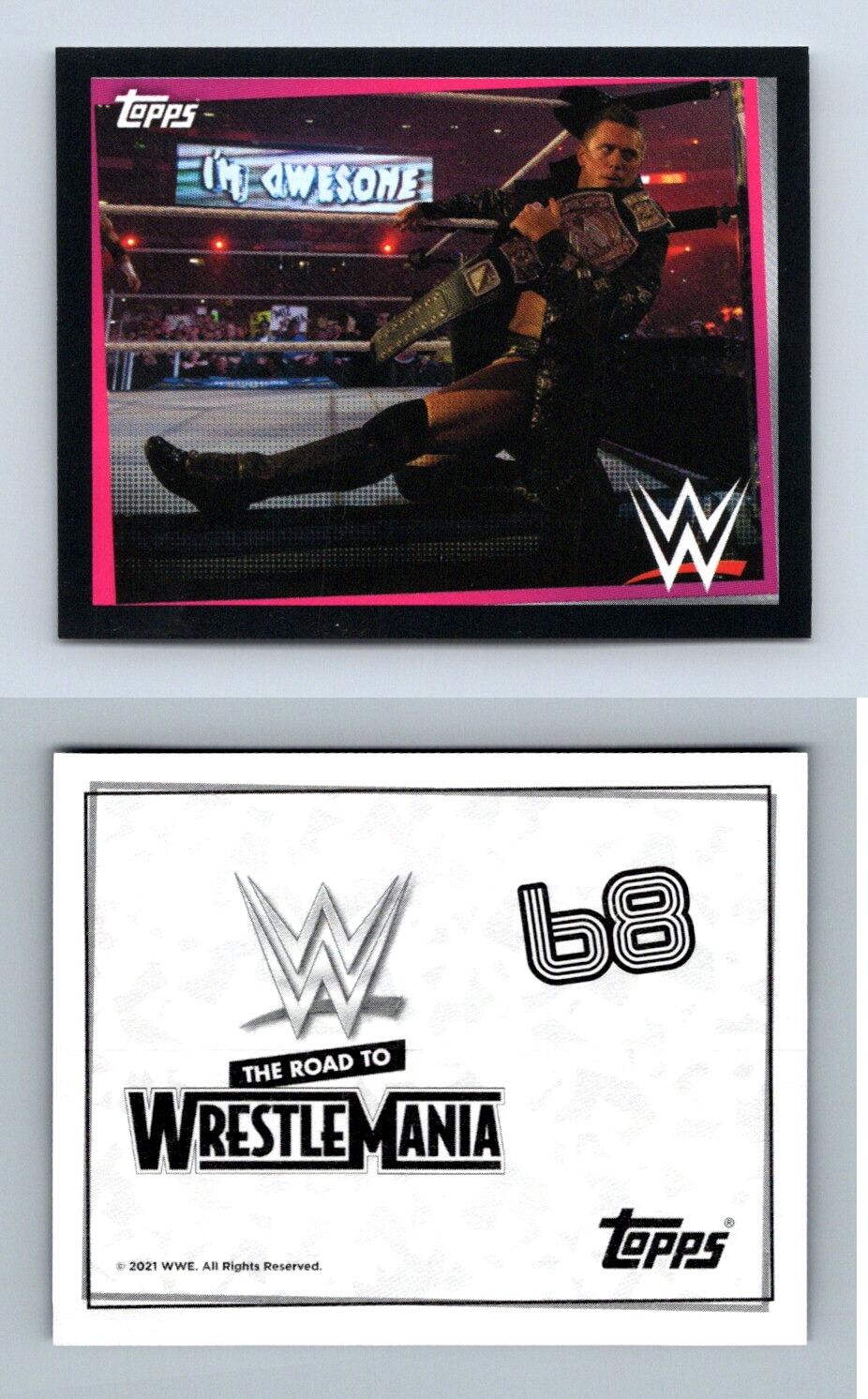 The Road To Wrestlemania #68 Topps 2021 Sticker