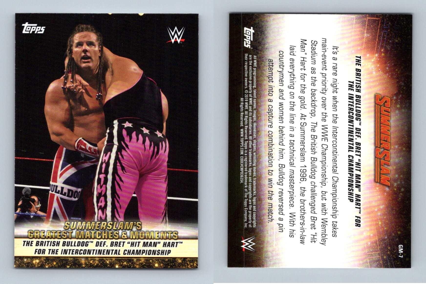 WWE popular Bret Hart & British Bulldog Poster