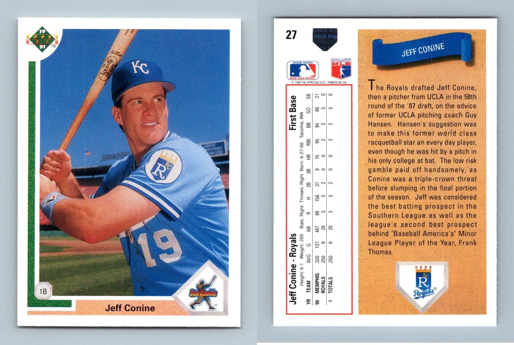 1991 Jeff Conine Baseball Card