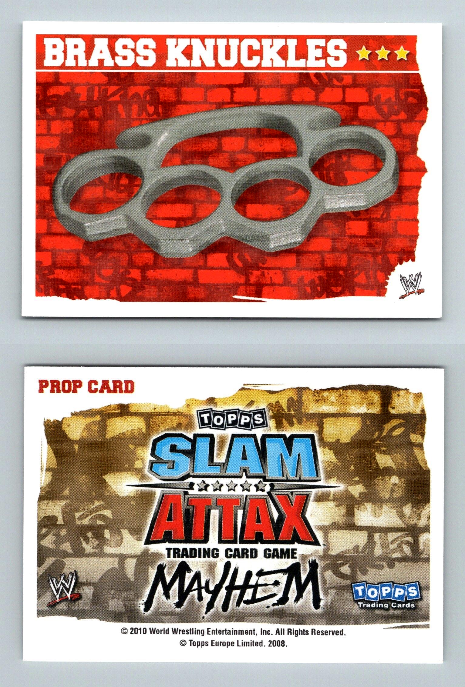 Brass Knuckles - WWE Slam Attax Evolution 2009 Topps TCG Card | eBay