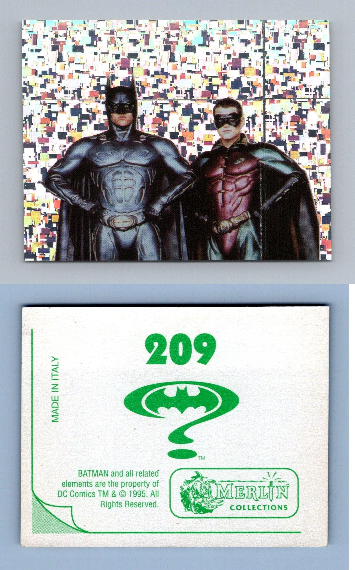 Batman Forever Movie #209 Merlin 1995 Foil Sticker