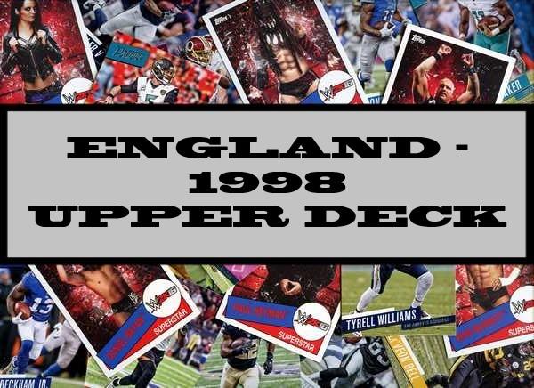 England - 1998 Upper Deck