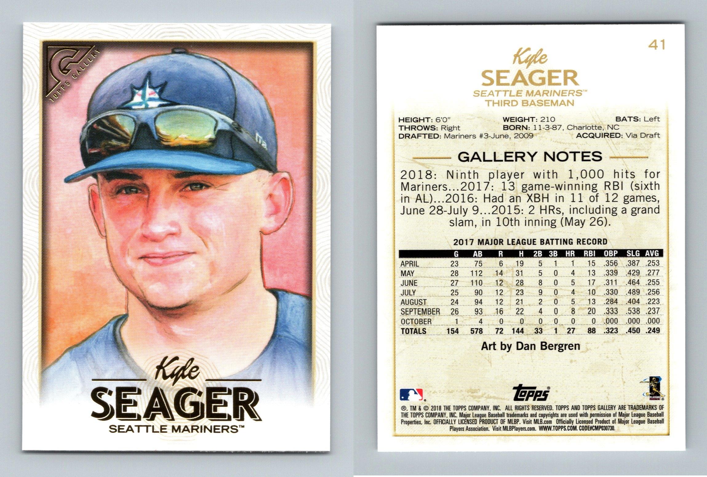 Kyle Seager Autograph Rookie Card