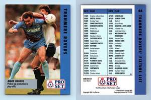 Pro Set Football Fixtures 1991-1992 Stockport County Neil Matthews #65 
