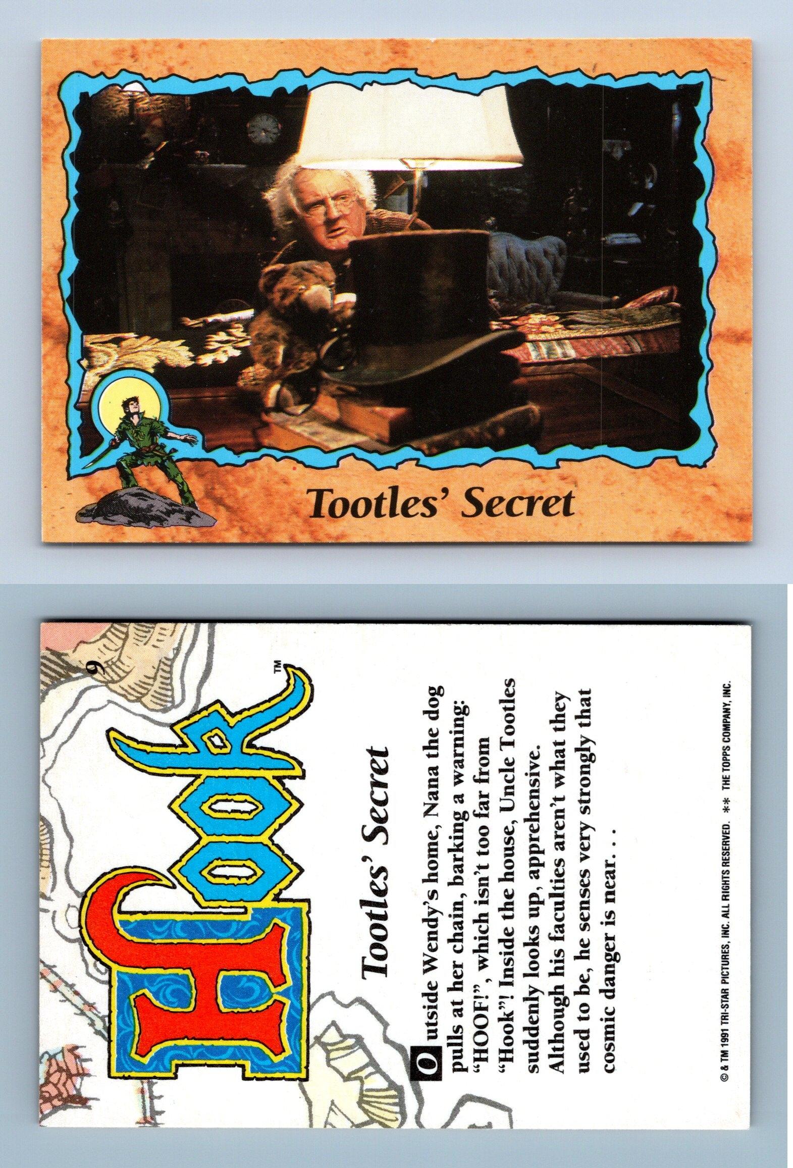 No Escape From Destiny #33 Hook 1991 Topps Trading Card