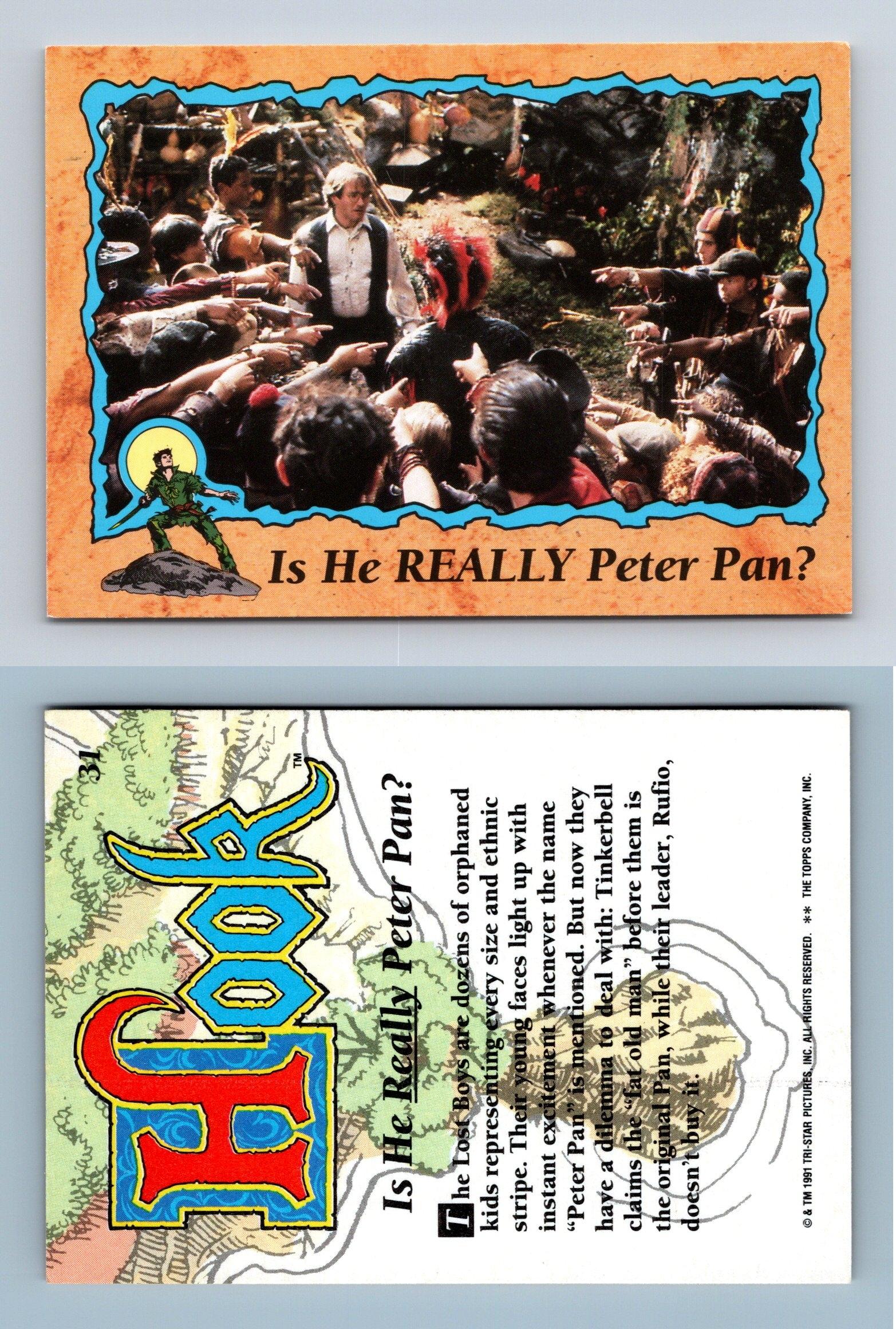 Lost Boys On The Warpath #75 Hook 1991 Topps Trading Card