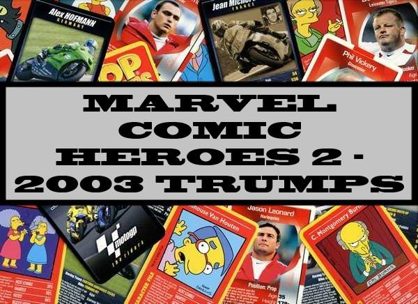 Marvel Comic Heroes 2 - 2003 Winning Moves