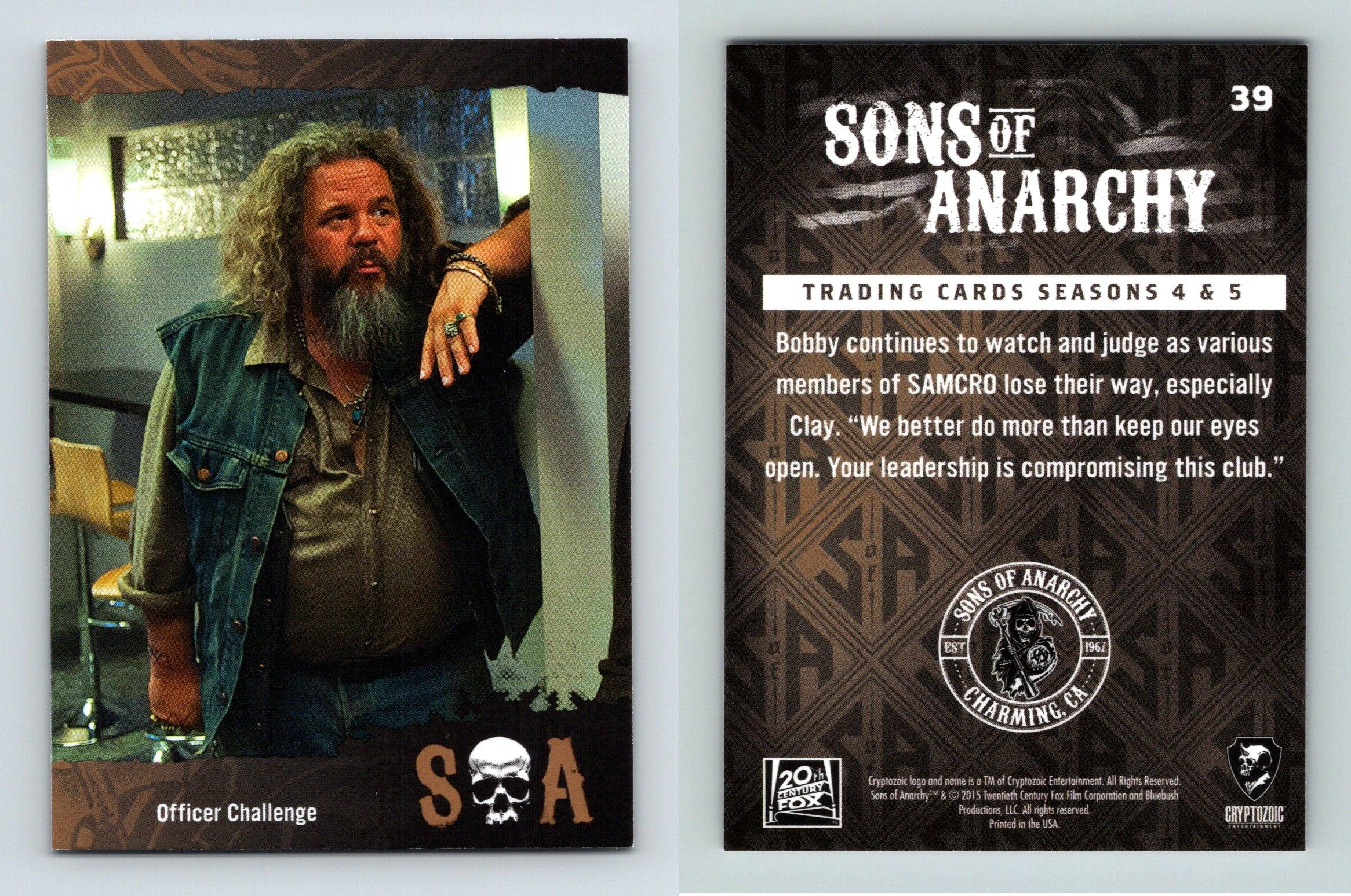 The Ex #C15 Sons Of Anarchy Season 4 & 5 Cryptozoic 2015 Character Bios Card