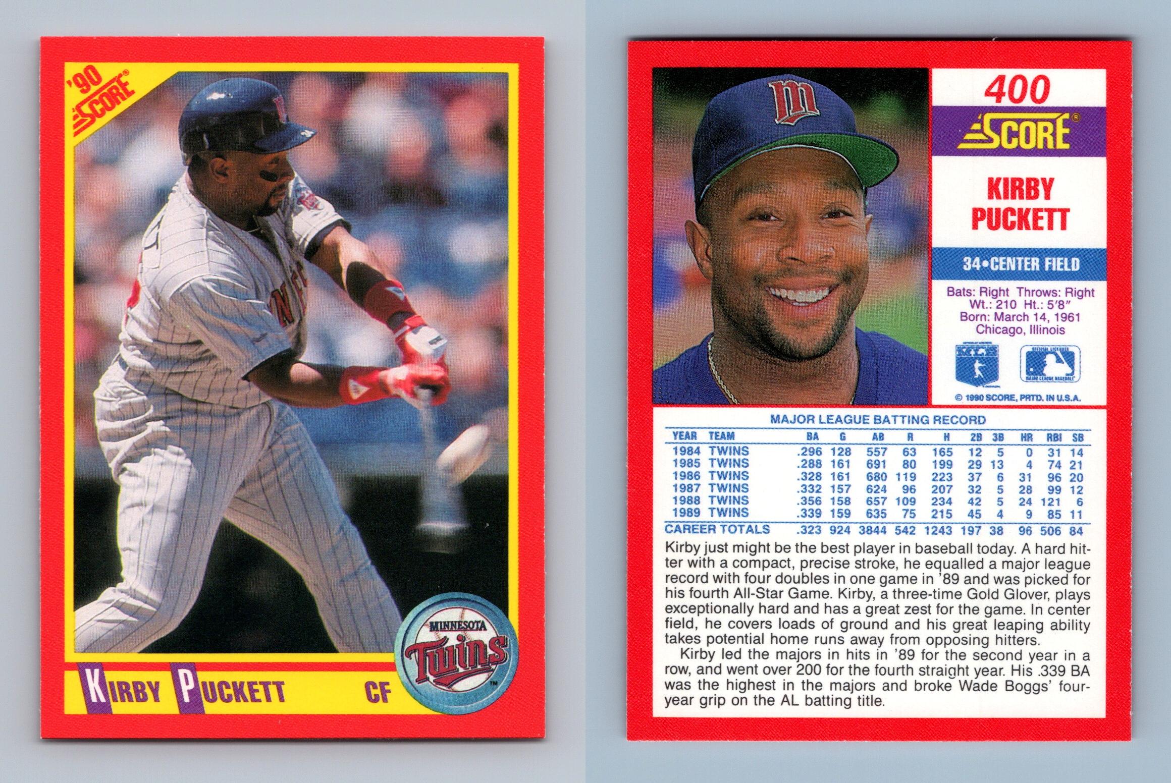 1996 Score 52 Kirby Puckett NM/M (Near Mint/Mint) at 's