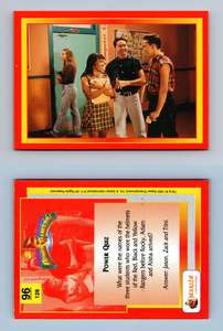 Checklist 5 #117 Power Rangers 1995 Merlin Special Collection Trade Card C1380 