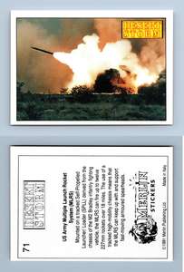 C959 M113 APC #145 Desert Storm 1991 Merlin Sticker 