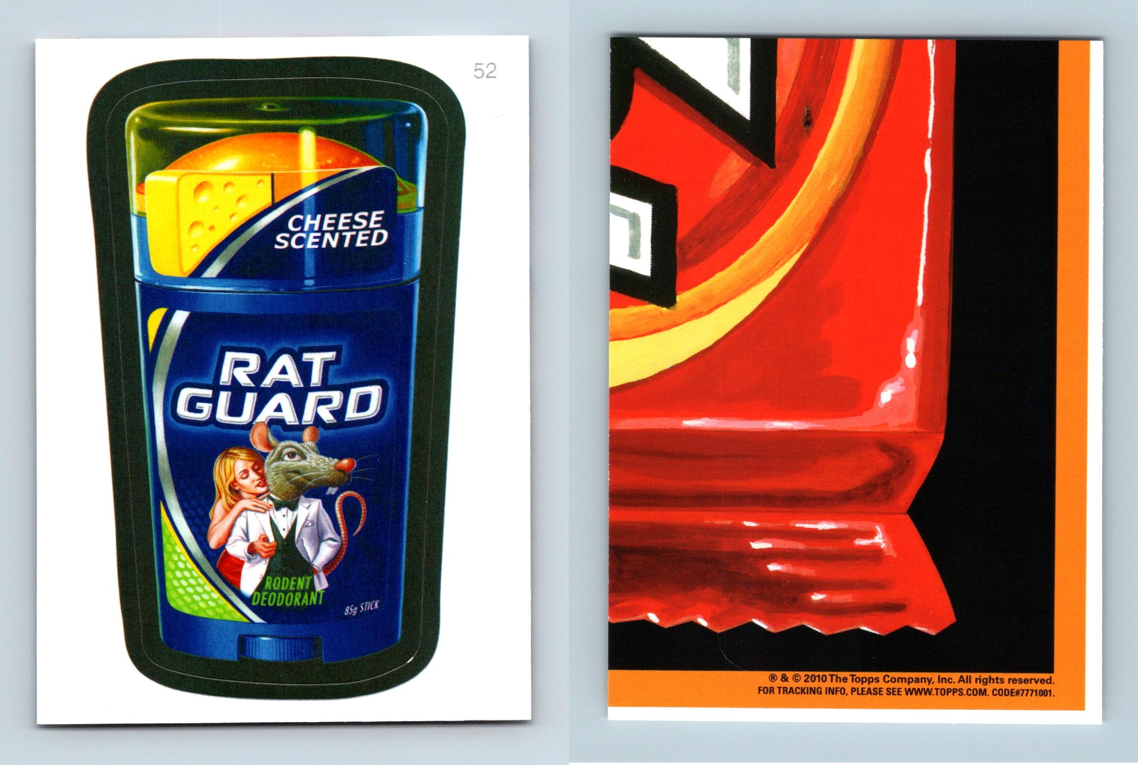 Rat Guard 52 Wacky Packages Series 7 Topps 2010 Trading Card / Sticker