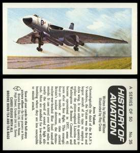 C1941 North American X-15 #42 History Of Aviation 1963 Brooke Bond Tea Card 