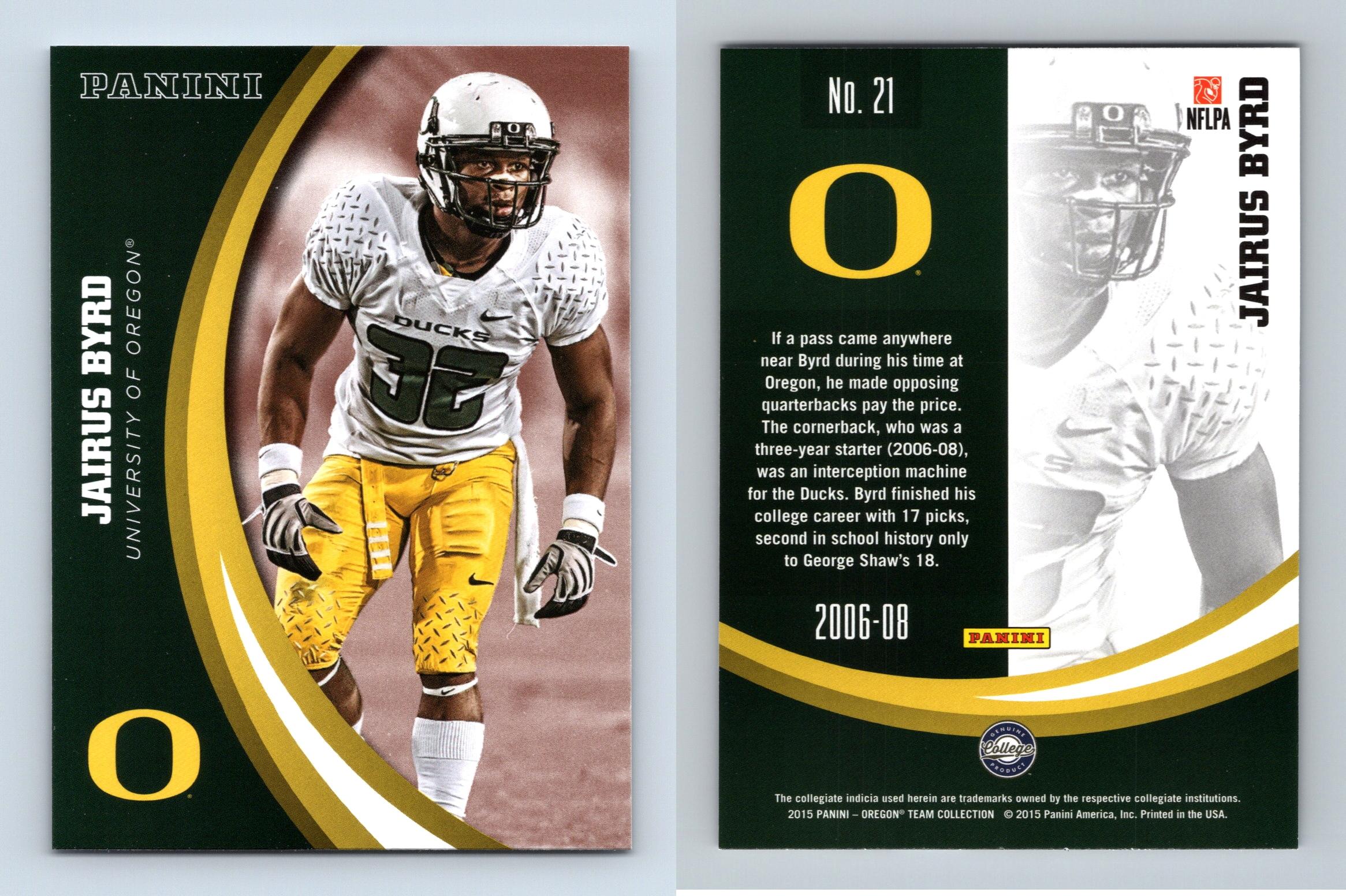 Jairus Byrd - Football - University of Oregon Athletics