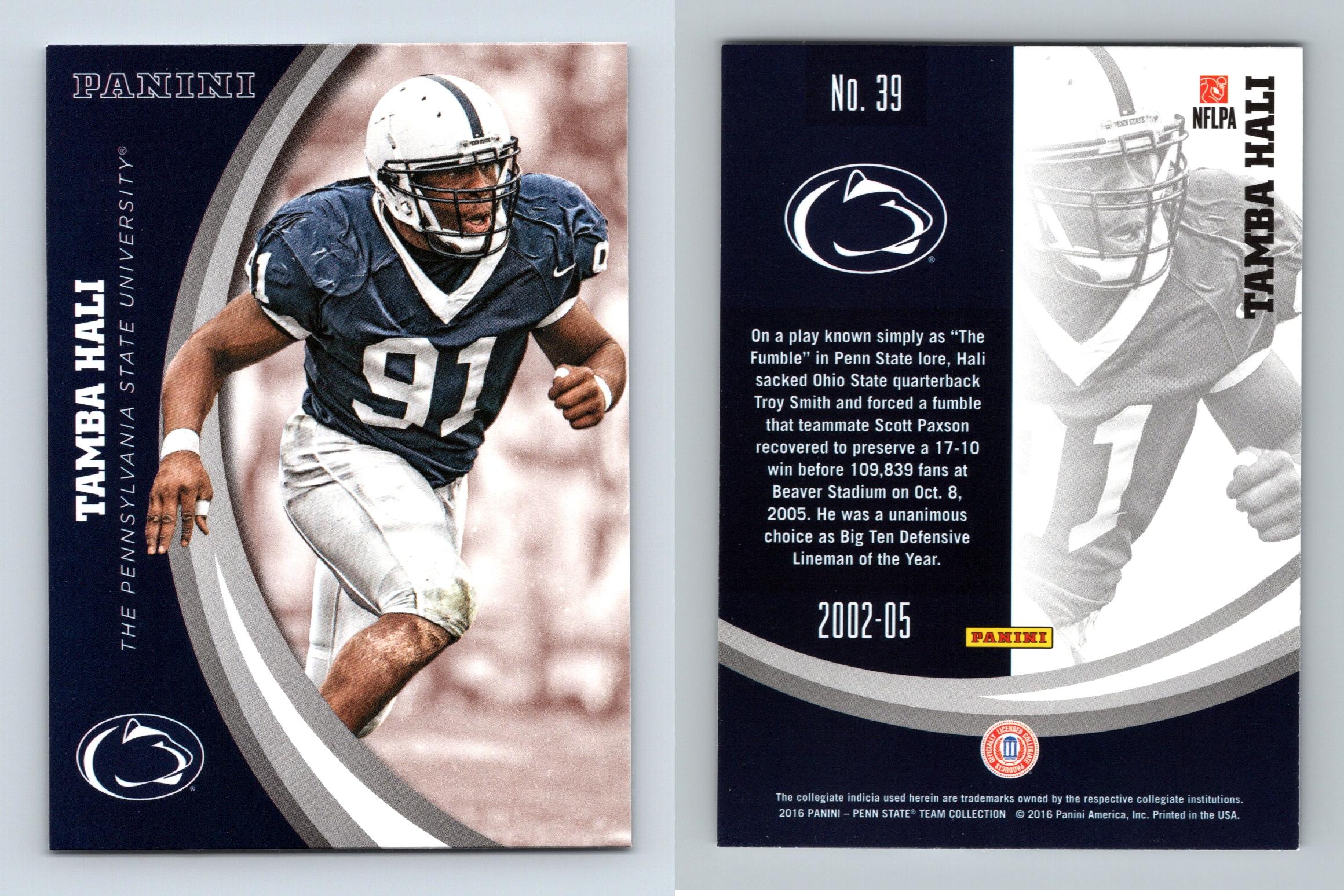 : 2016 Panini Collegiate Team Set Card #23 Franco Harris Penn  State University : Collectibles & Fine Art