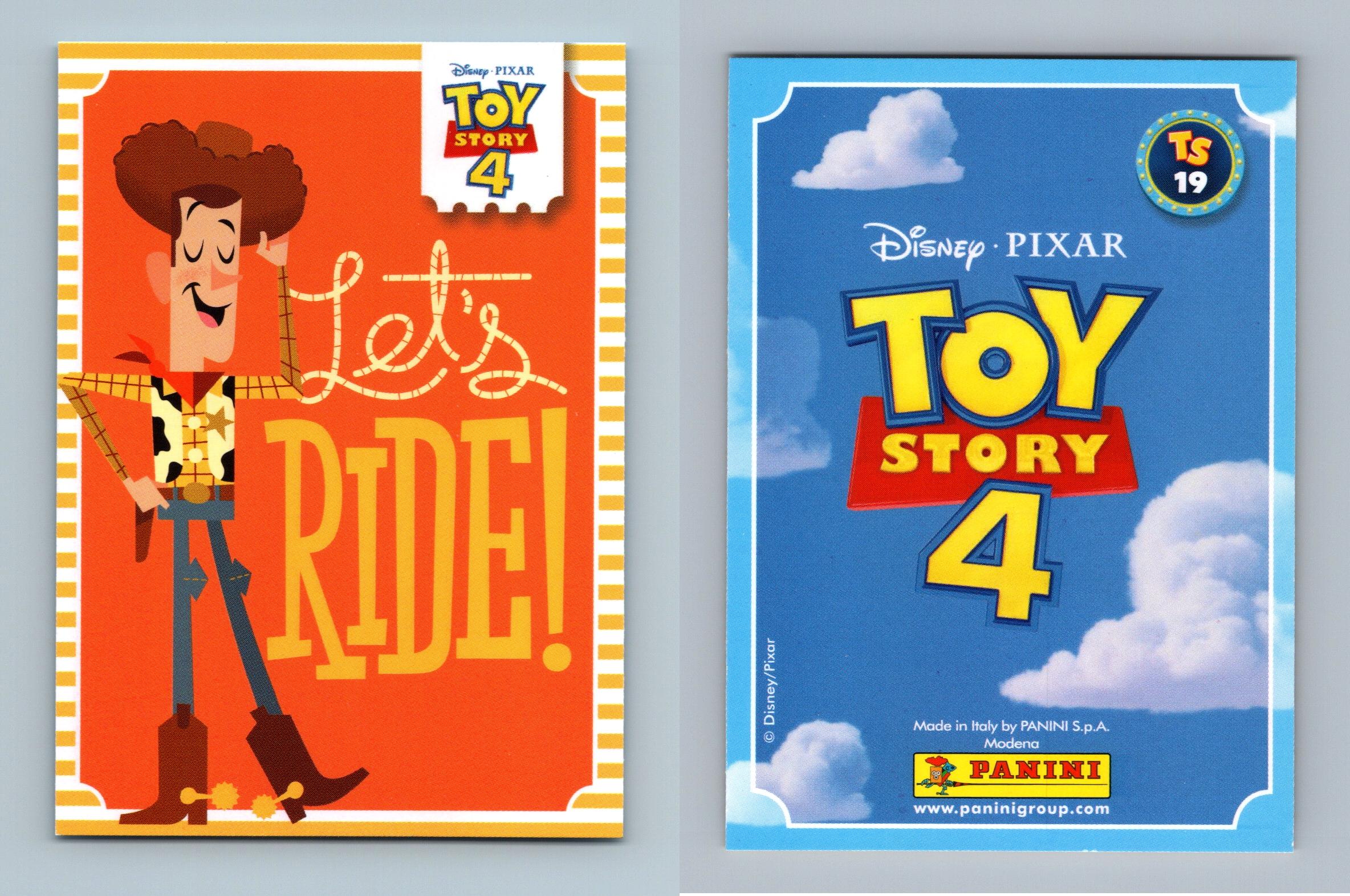 Panini, Disney Toy Story 4 Sticker und Cards
