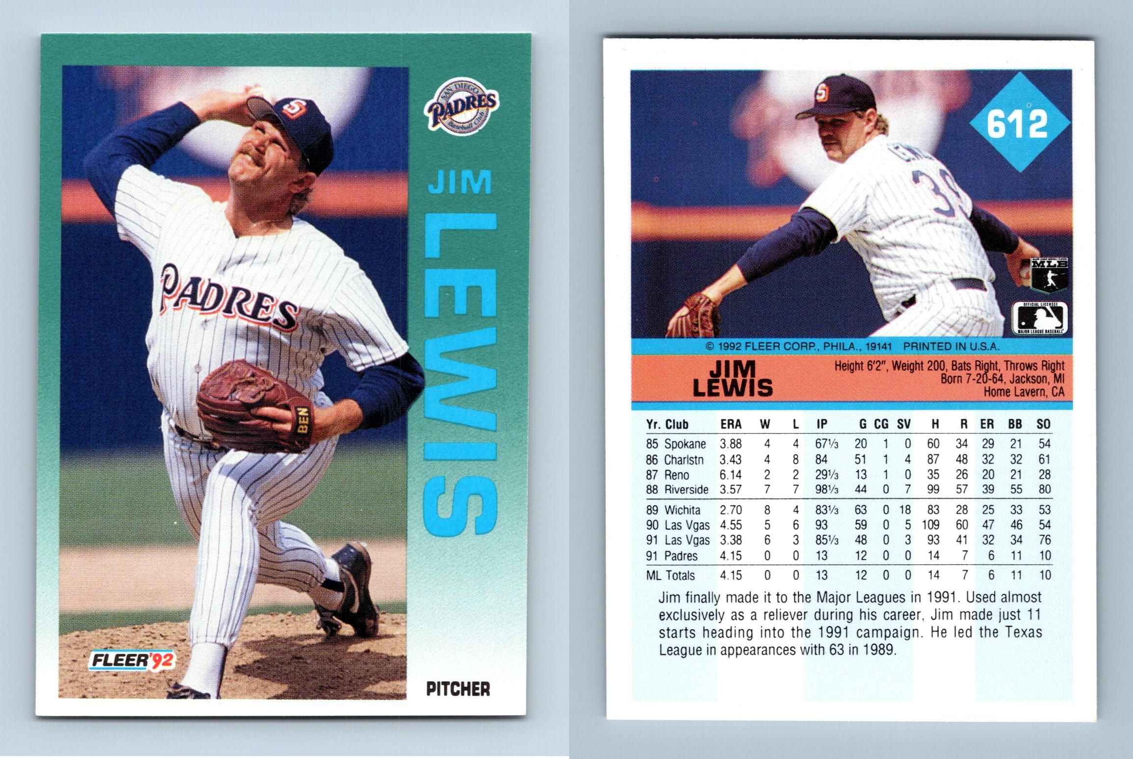 Jack Morris - Twins #211 Fleer 1992 Baseball Trading Card