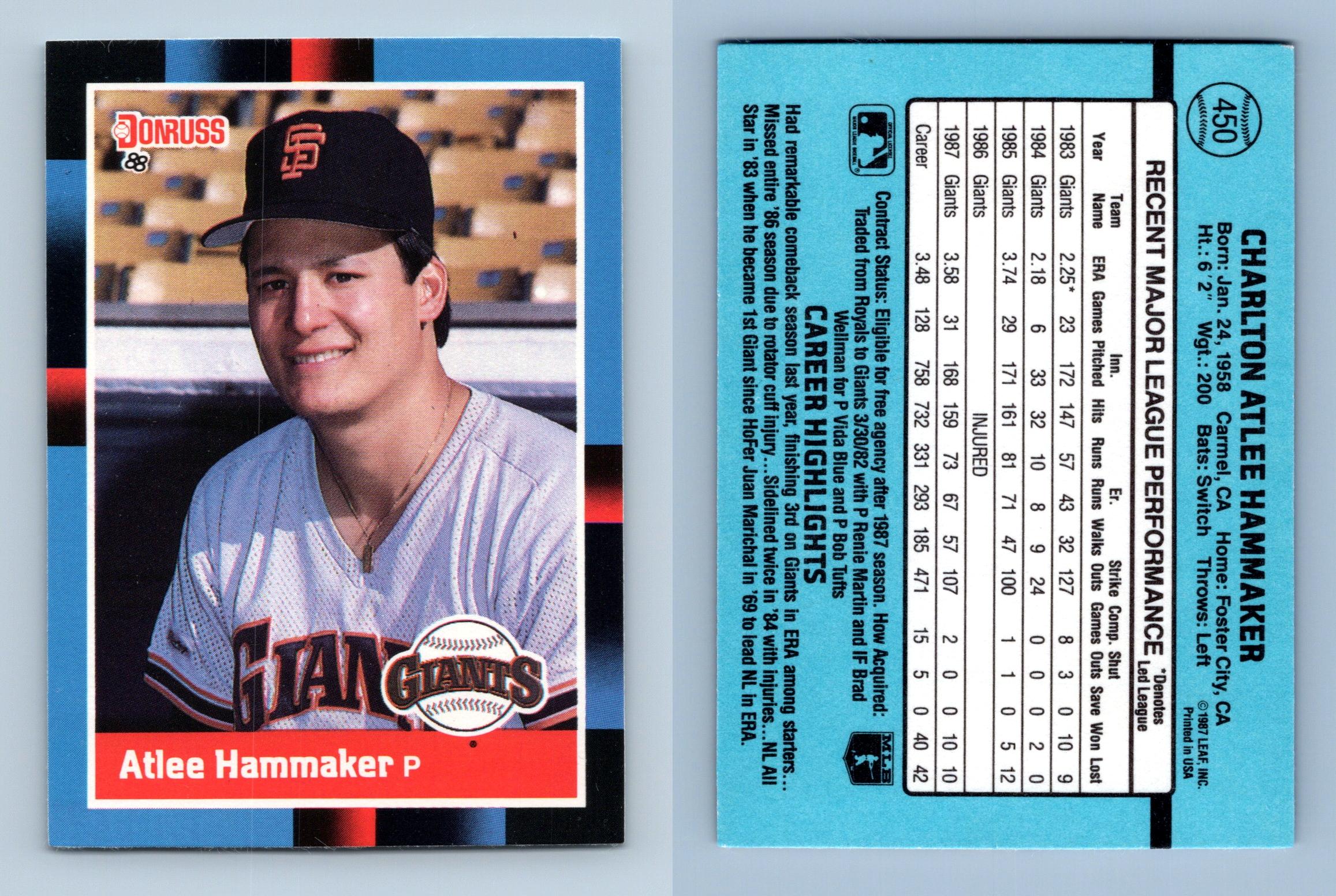 Doug Drabek - Pirates #79 Donruss 1988 Baseball Trading Card