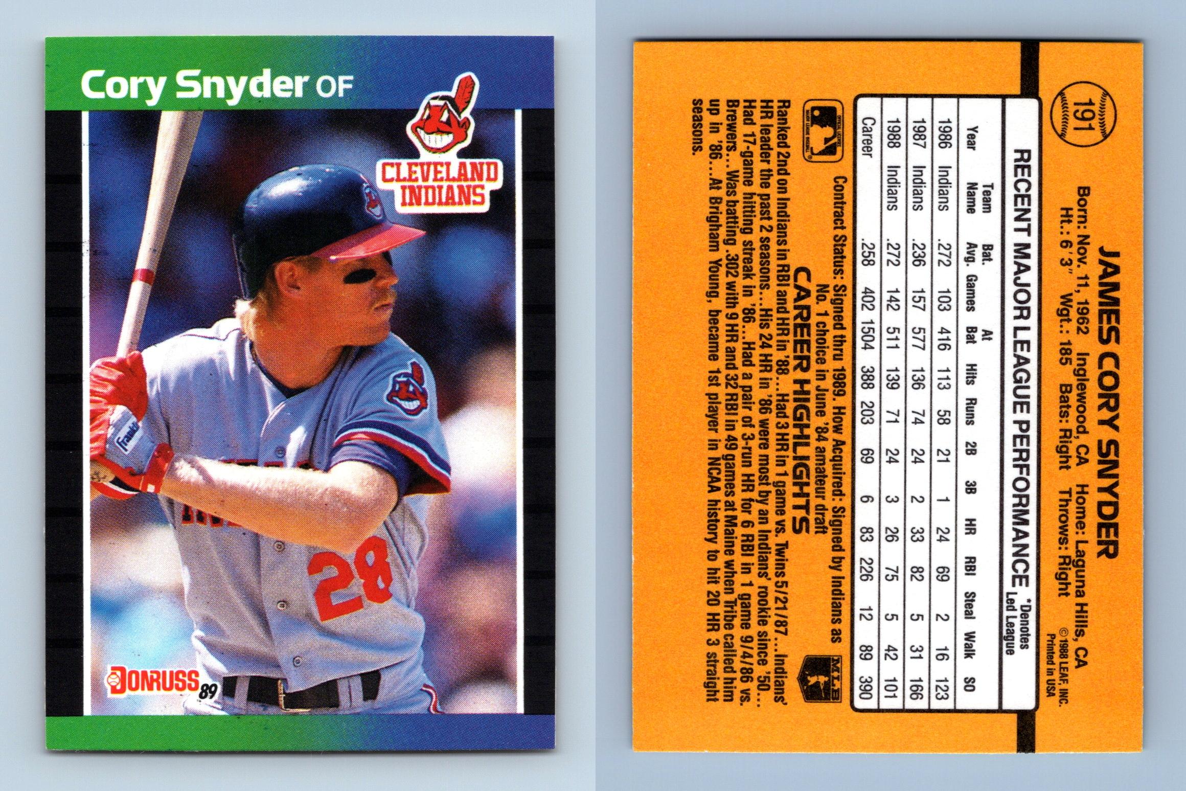 1989 Donruss Tom Brookens #508 Baseball Card