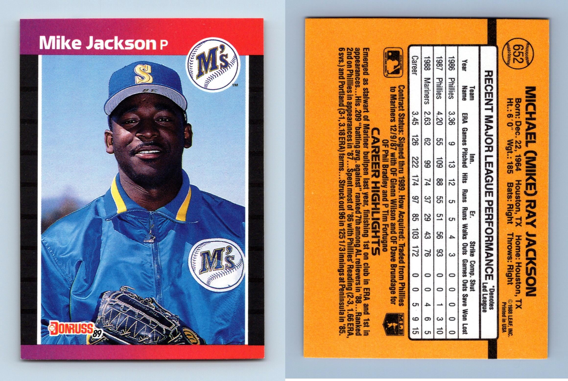 Jamie Moyer - Cubs #157 Donruss 1989 Baseball Trading Card