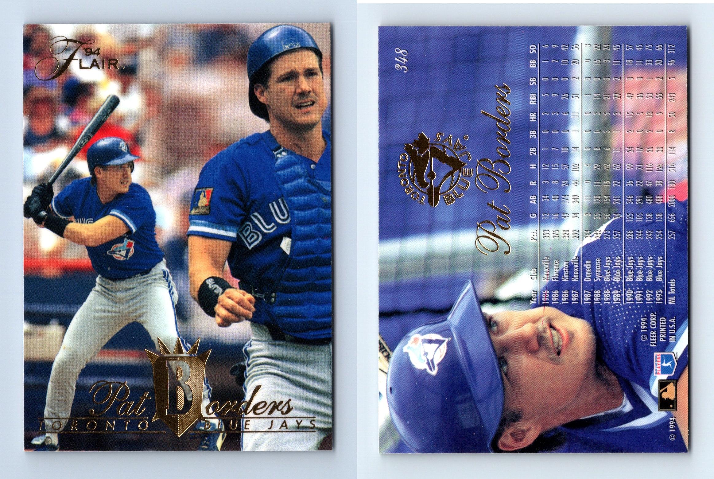  1995 Topps # 424 Pat Borders Toronto Blue Jays