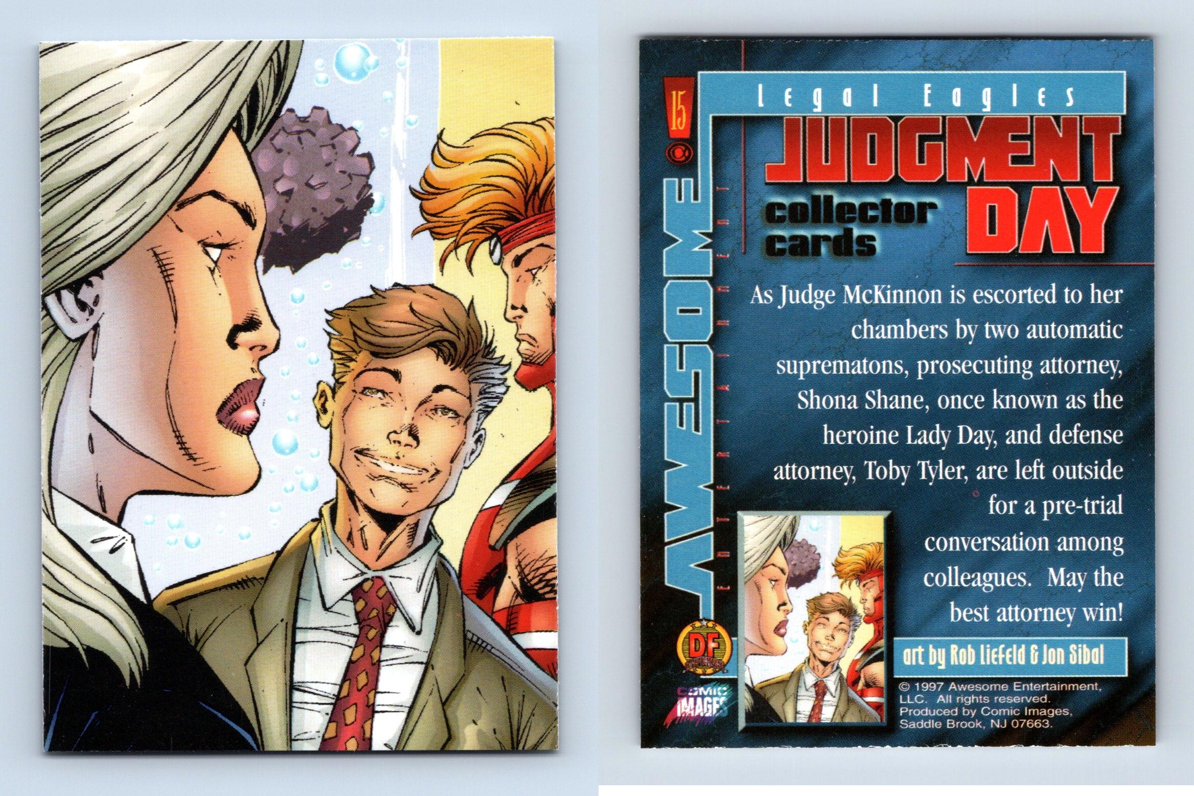 Legal Eagles 15 Judgment Day 1997 Comic Images Trading Card