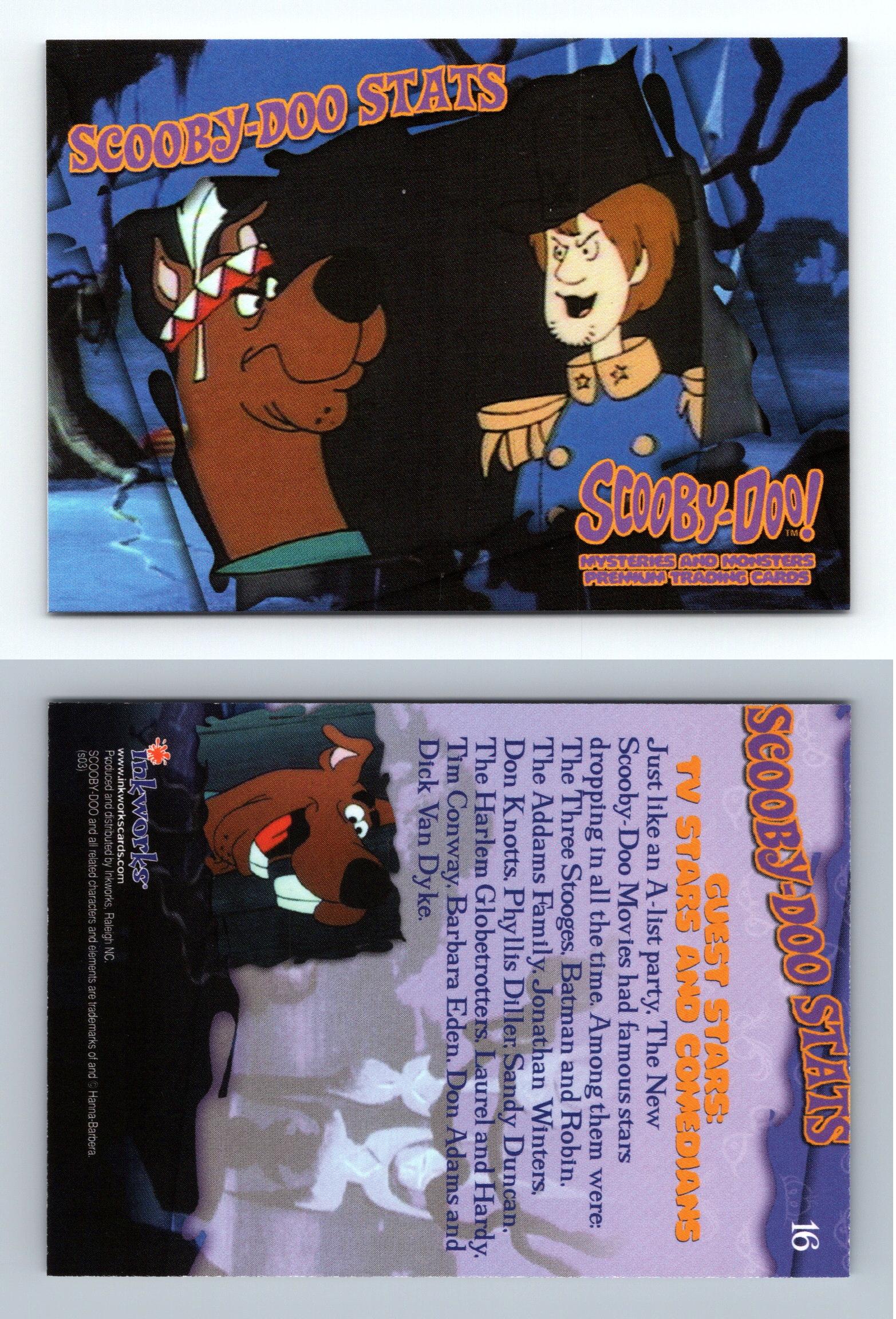 Guest Stars #16 Scooby-Doo Mysteries & Monsters 2003 Inkworks Trading Card