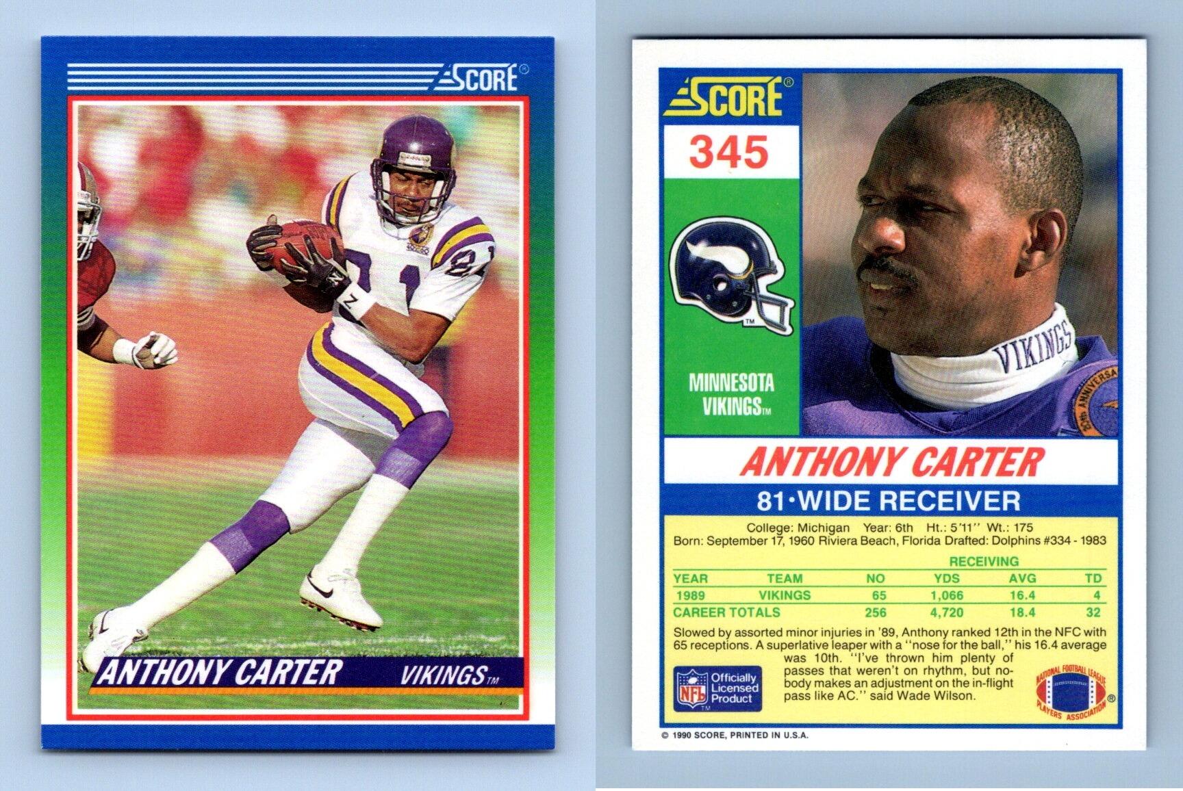 Anthony Carter Football Cards