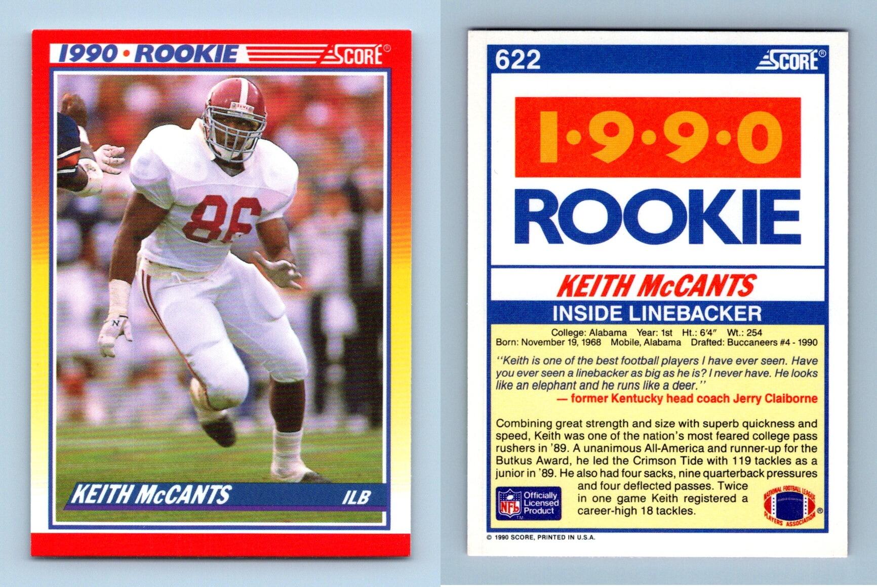 Keith McCants, a former NFL linebacker and Alabama football All