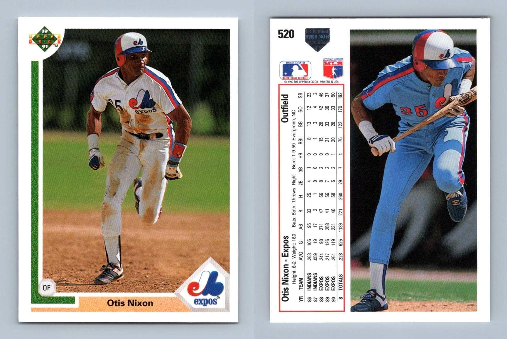 Otis Nixon Baseball Cards