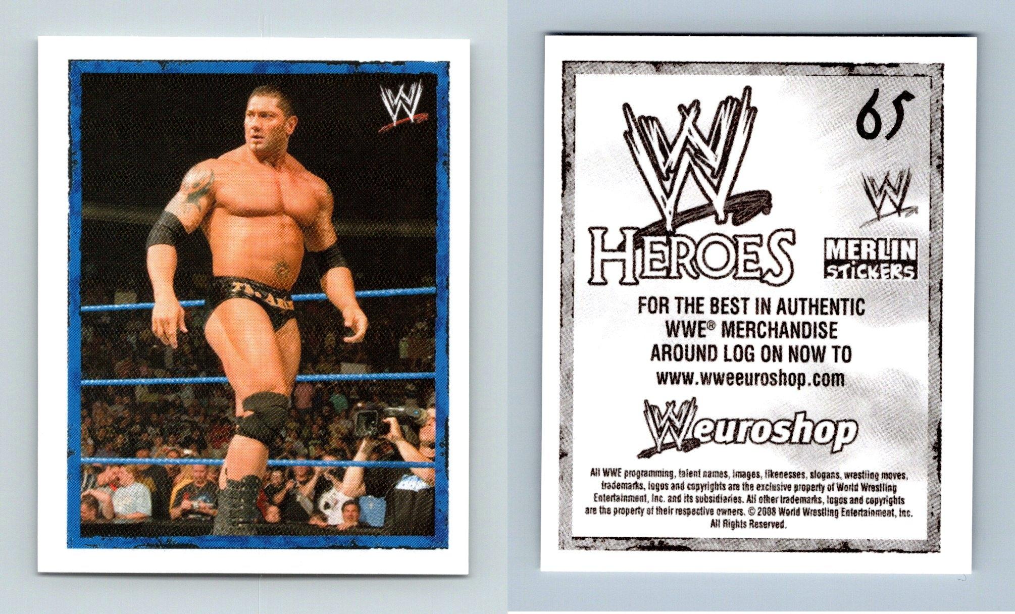 The Ultimate recap - WWF Merlin 2002 Wrestling Sticker Album +