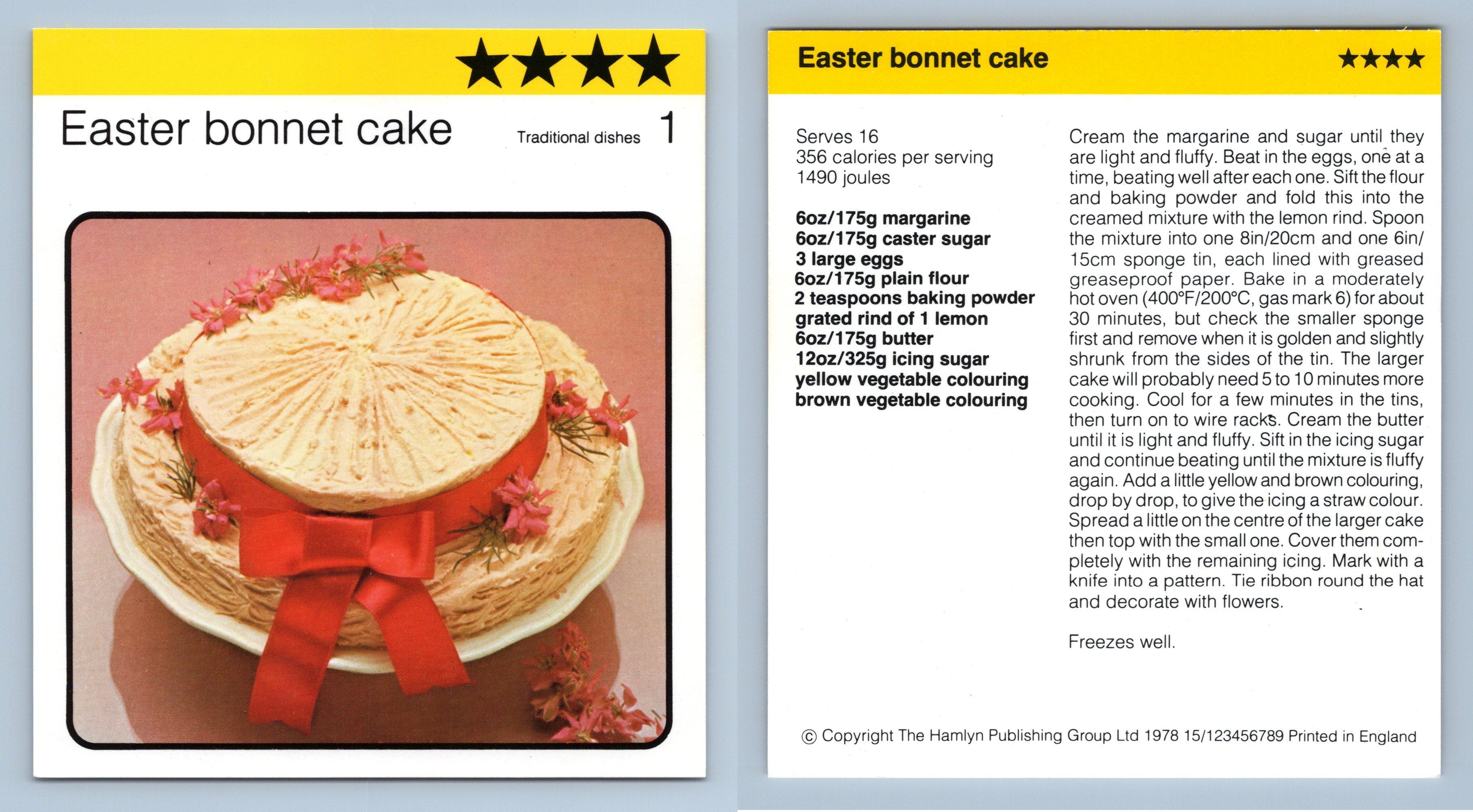Easter Bonnet Cake | Digital image | Christa Georghiou | Flickr