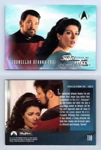 Samaritan Snare #186 Star Trek Next Generation Season 2 Skybox 1995 Card 