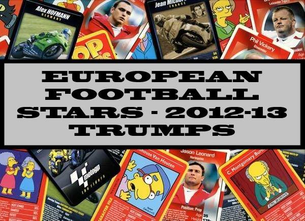 European Football Stars - 2012-3 Winning Moves