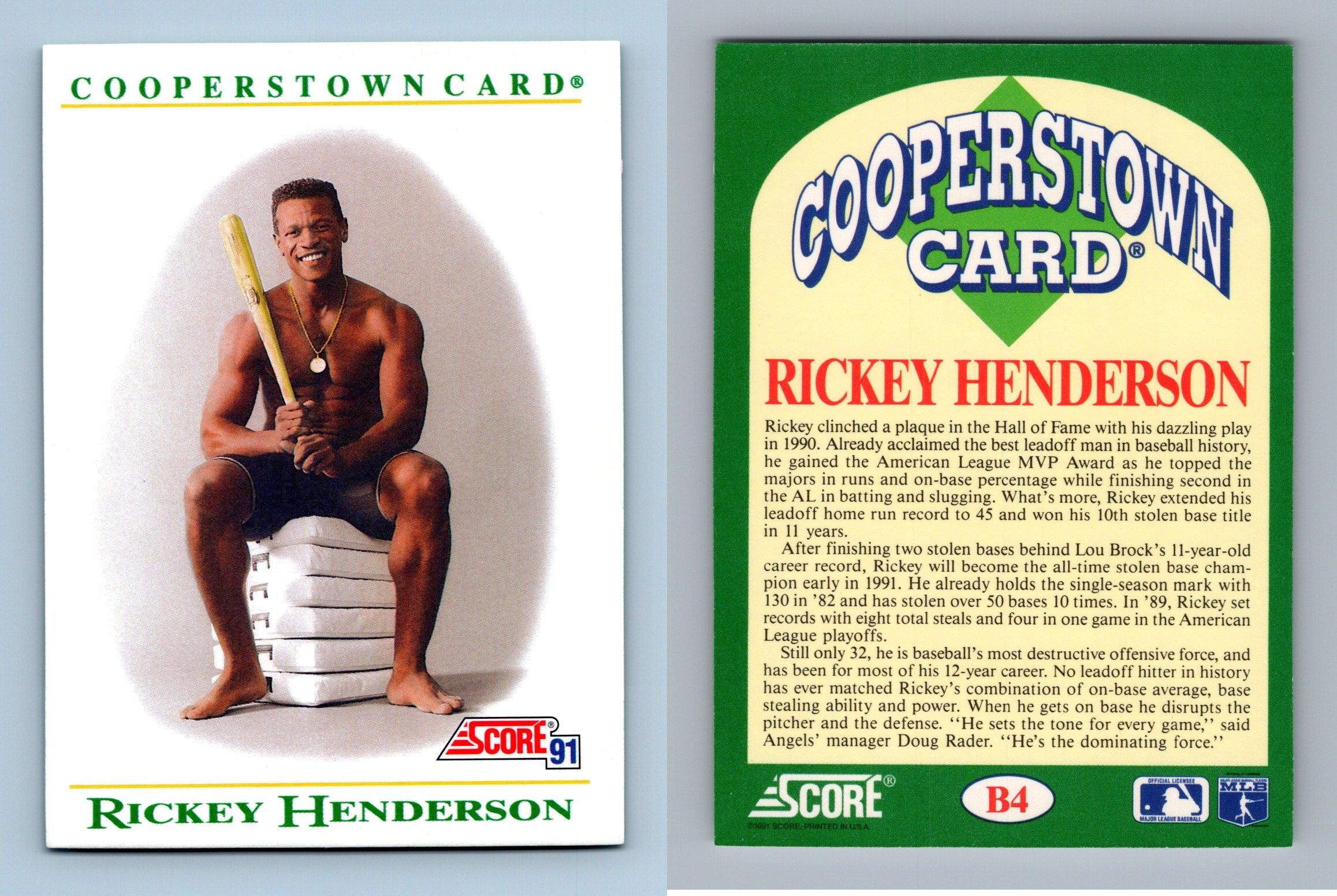 Rickey Henderson sets all-time Steals Record (1991) - Baseball's