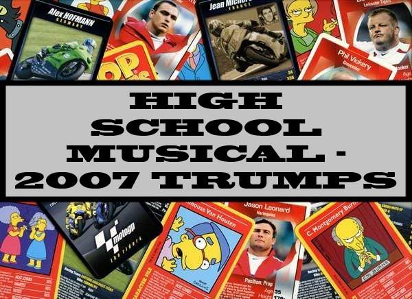 High School Musical - 2007 Winning Moves