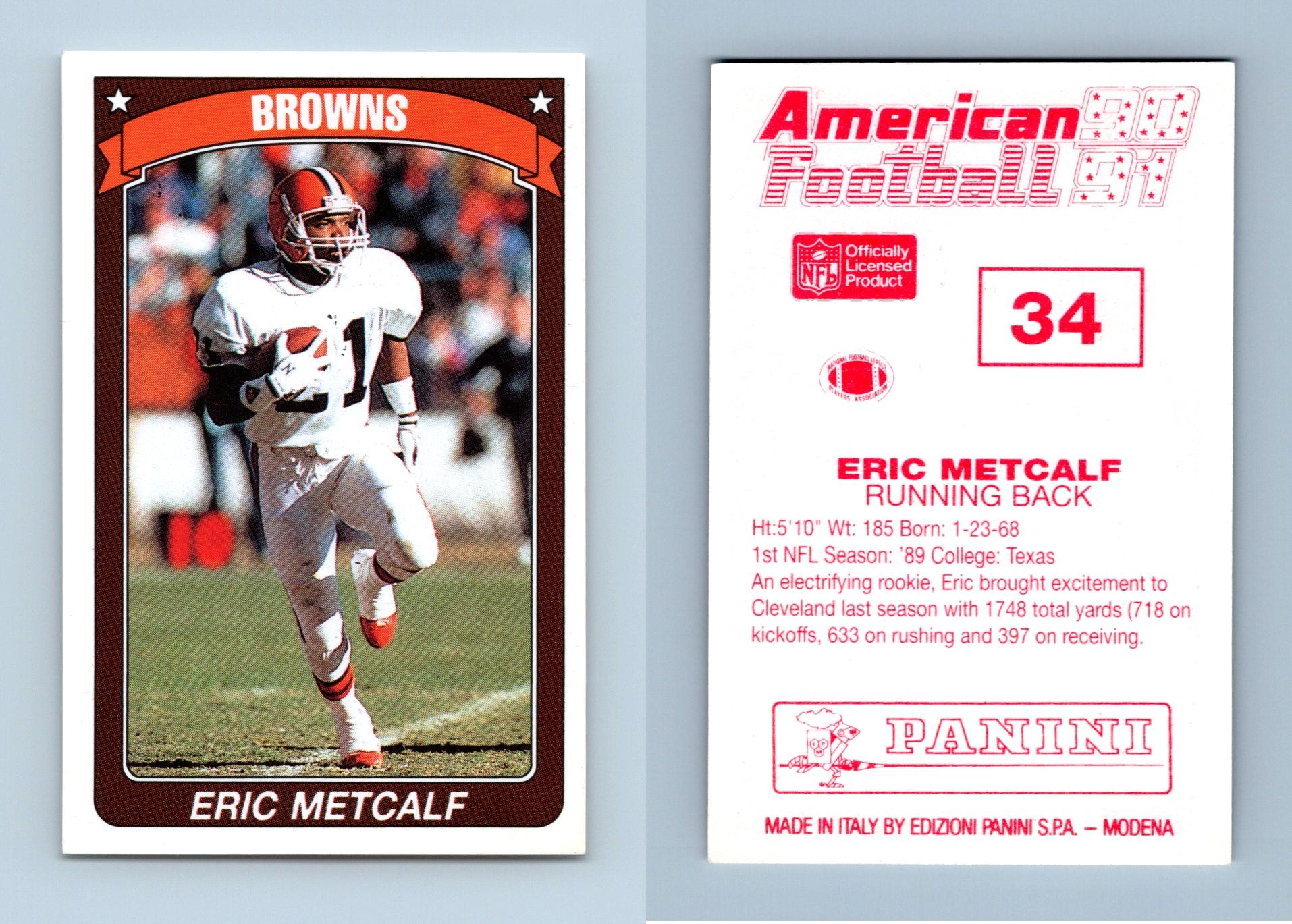 Eric Metcalf Football Cards