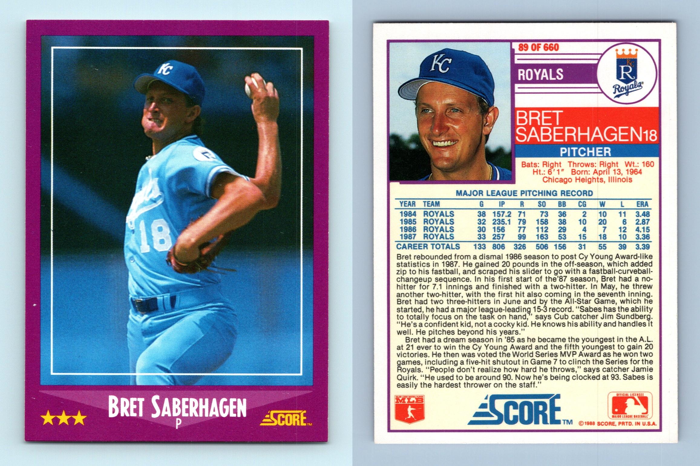 Steve Sax - Dodgers #35 Score 1988 Baseball Trading Card