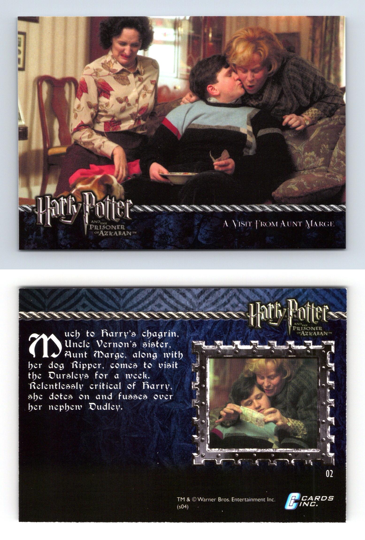 Checklist #1 Harry Potter & The Prisoner Of Azkaban 2004 Cards Inc