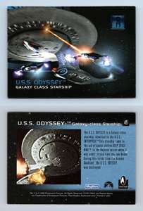 Galileo NCC-1701//7 #9 Skybox 30 Years Of Star Trek Phase 1 Trading Card