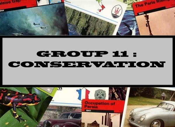 Group 11 : Conservation