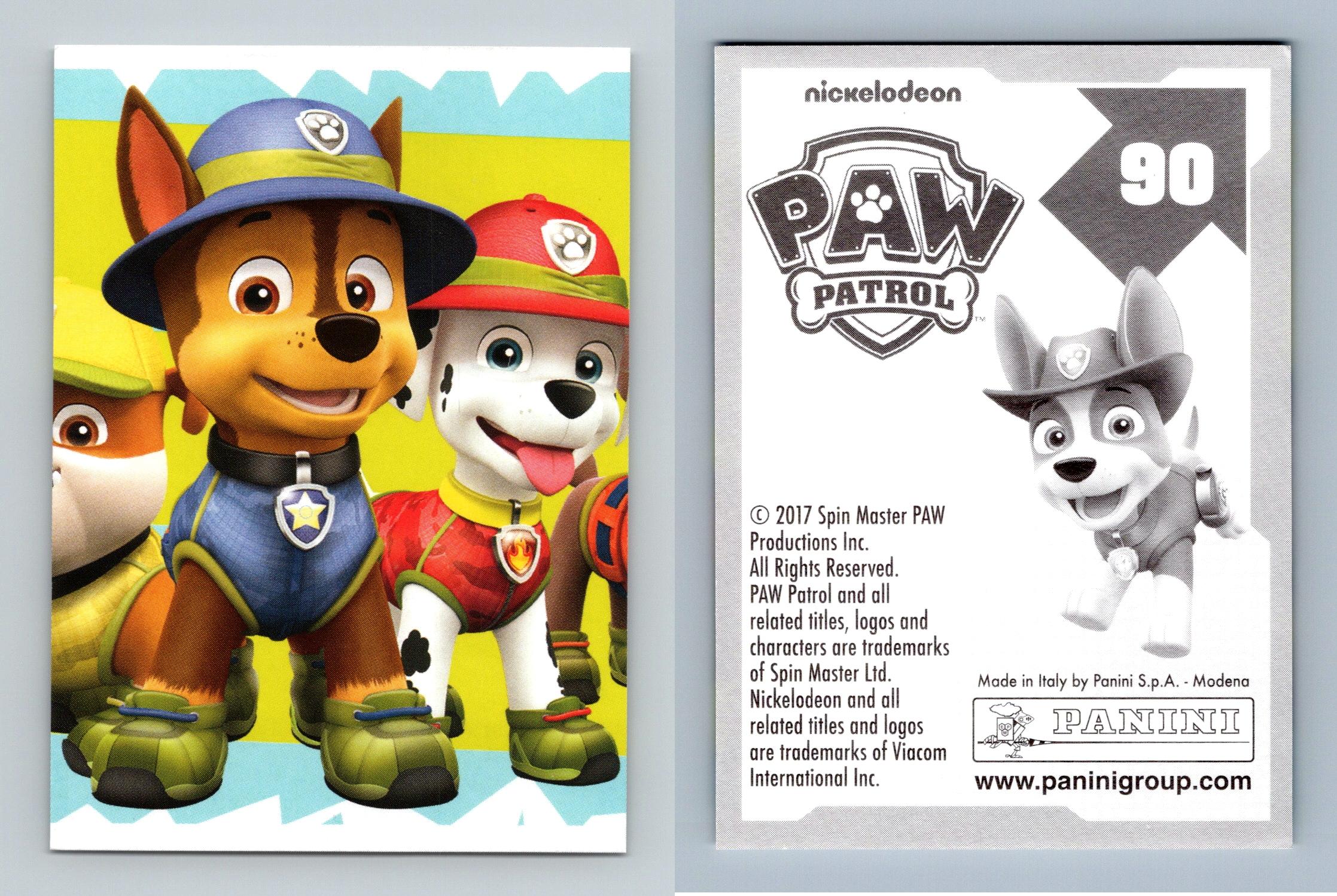 Paw Patrol 90 Panini 2017 Nickelodeon Sticker