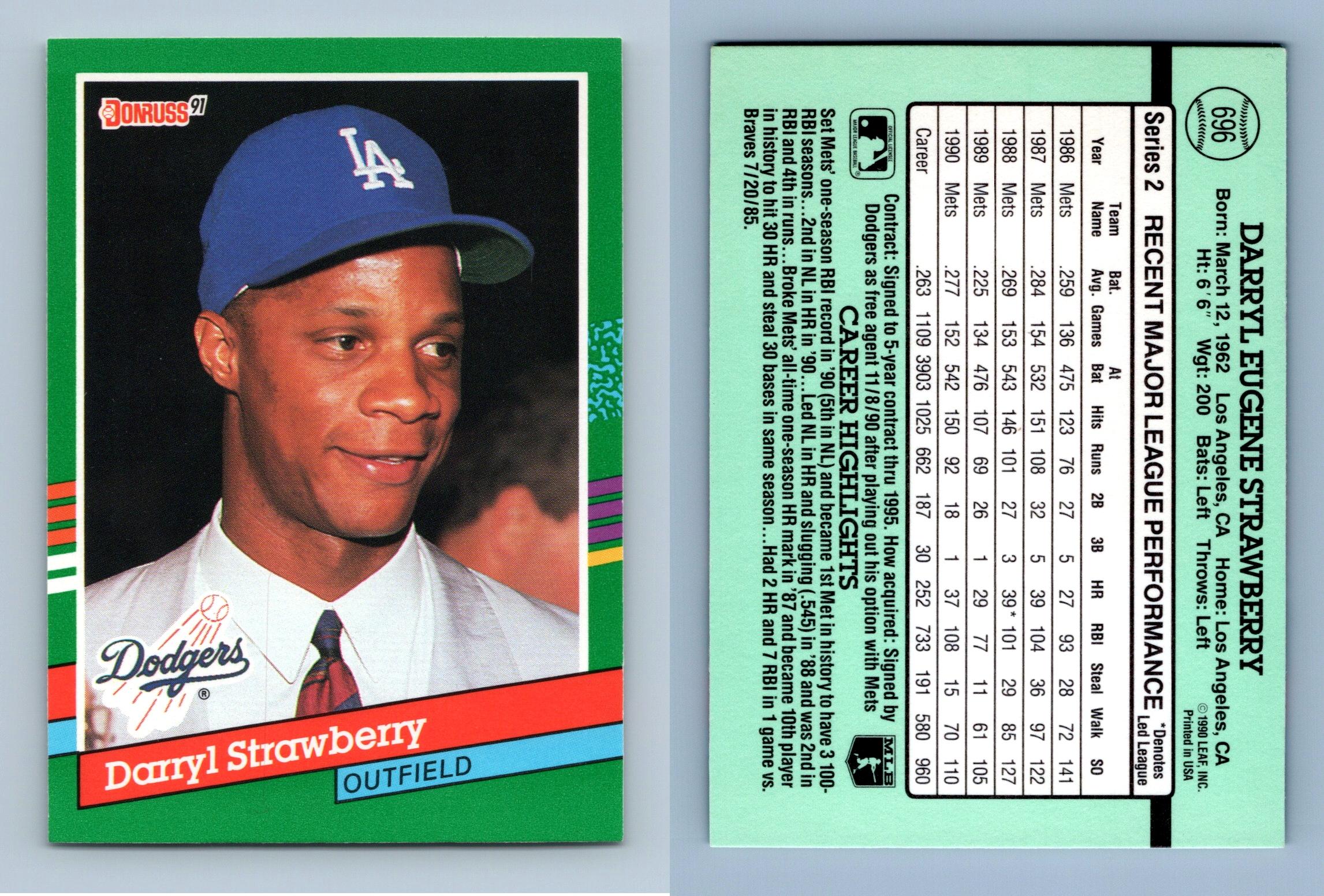 Darryl Strawberry  Career Highlights 