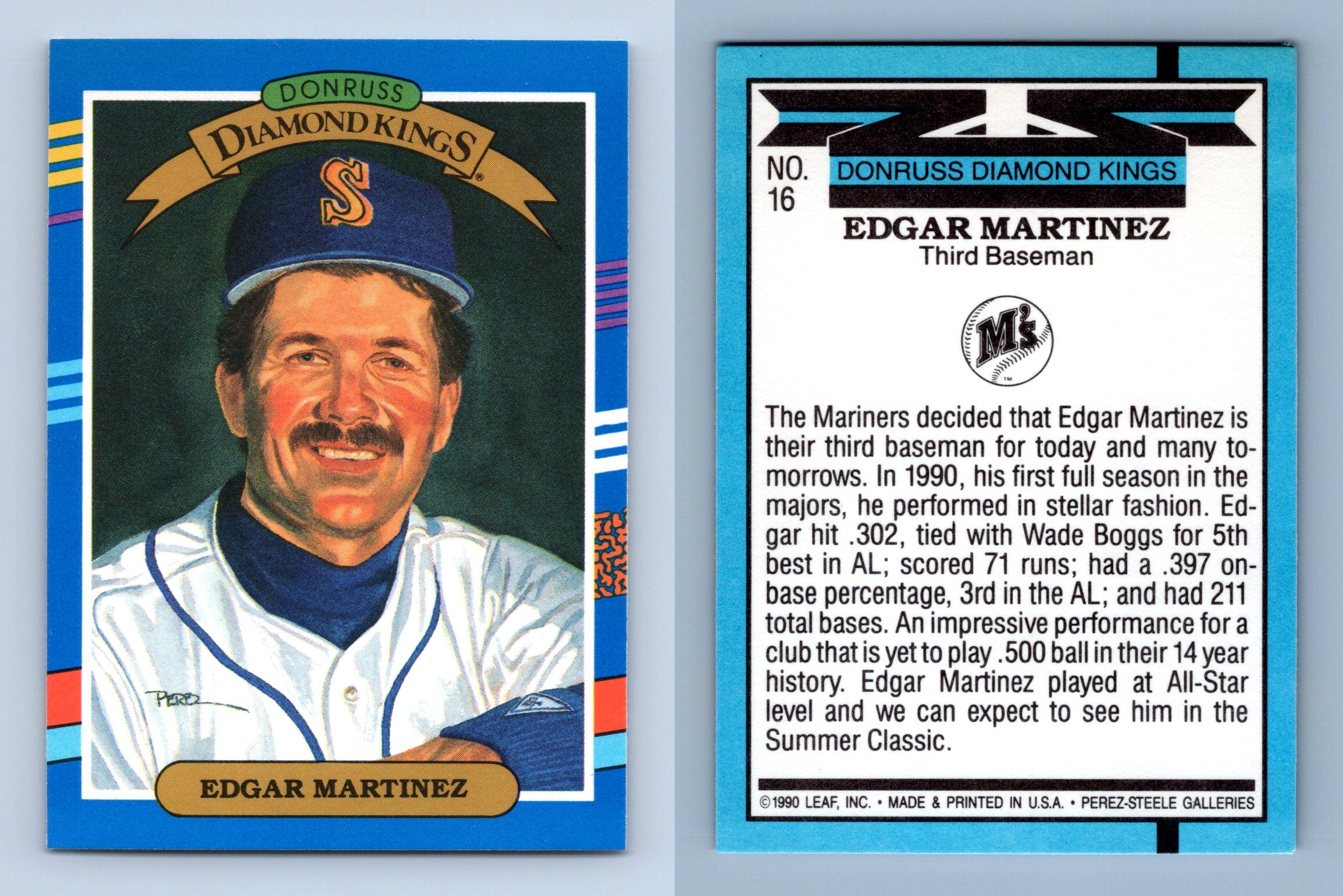 Edgar Martinez Rookie Card Baseball Cards