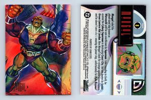 1994 DC Comics Master Series STEEL BASE Trading Card #4 