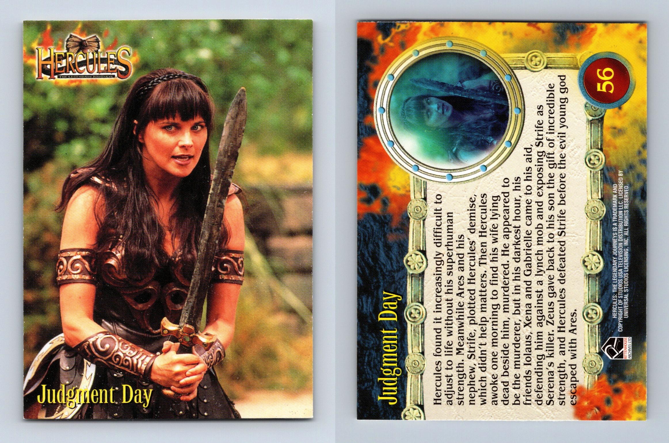 Judgement Day 56 Hercules The Complete Journeys 2001 Rittenhouse