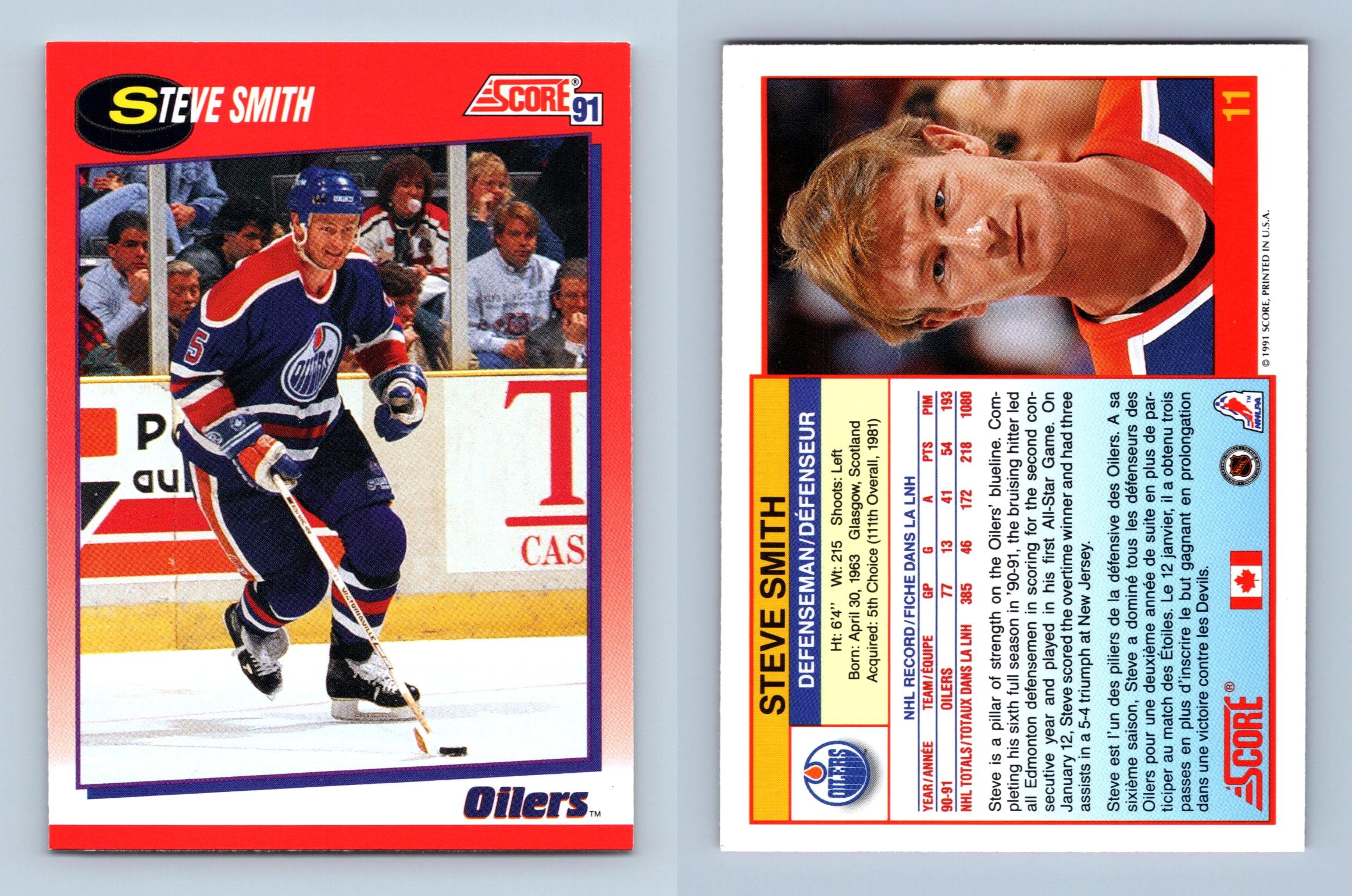 Brian & Joe Mullen #269 Score 1991-2 Bilingual NHL Brothers NHL