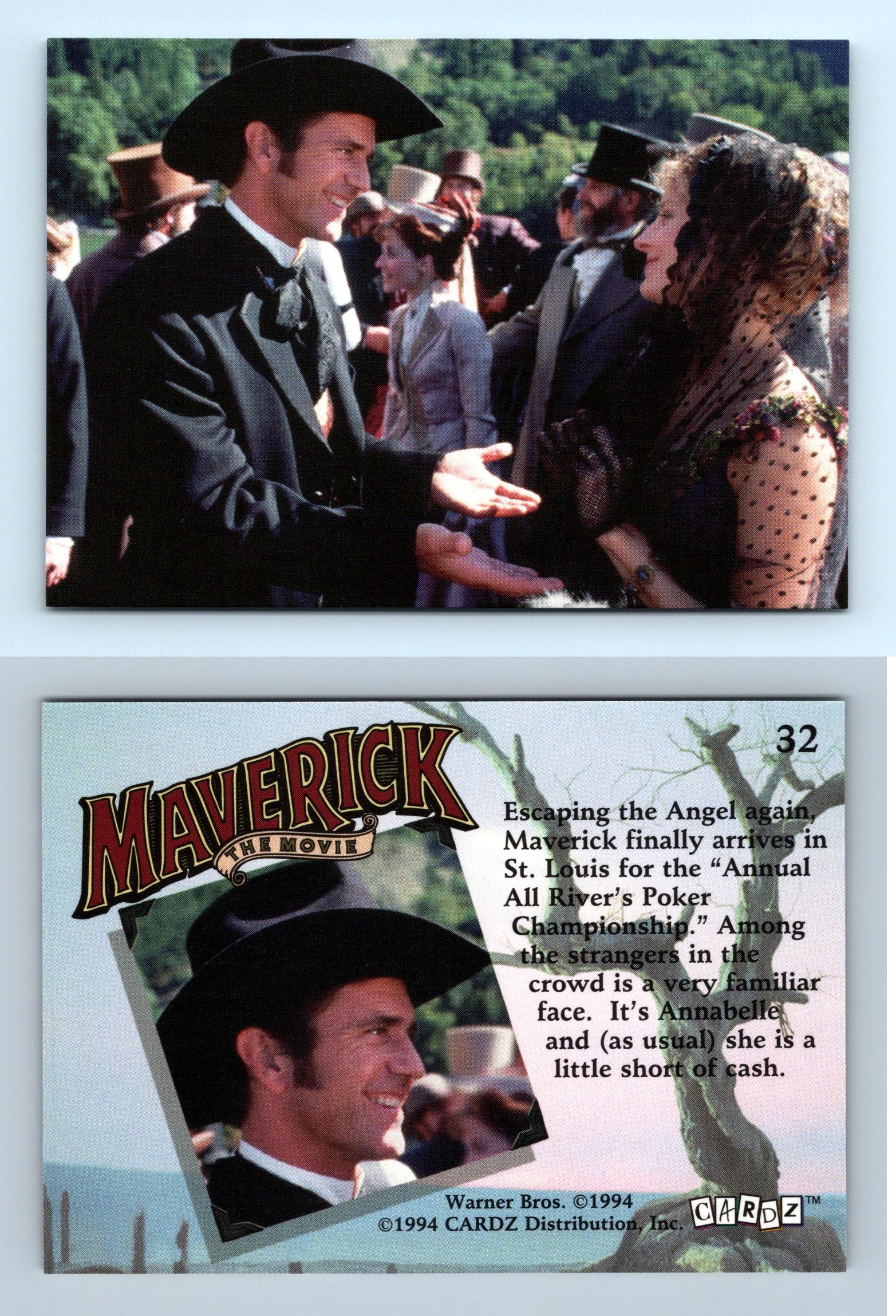 Maverick The Movie #32 Cardz 1994 Trading Card