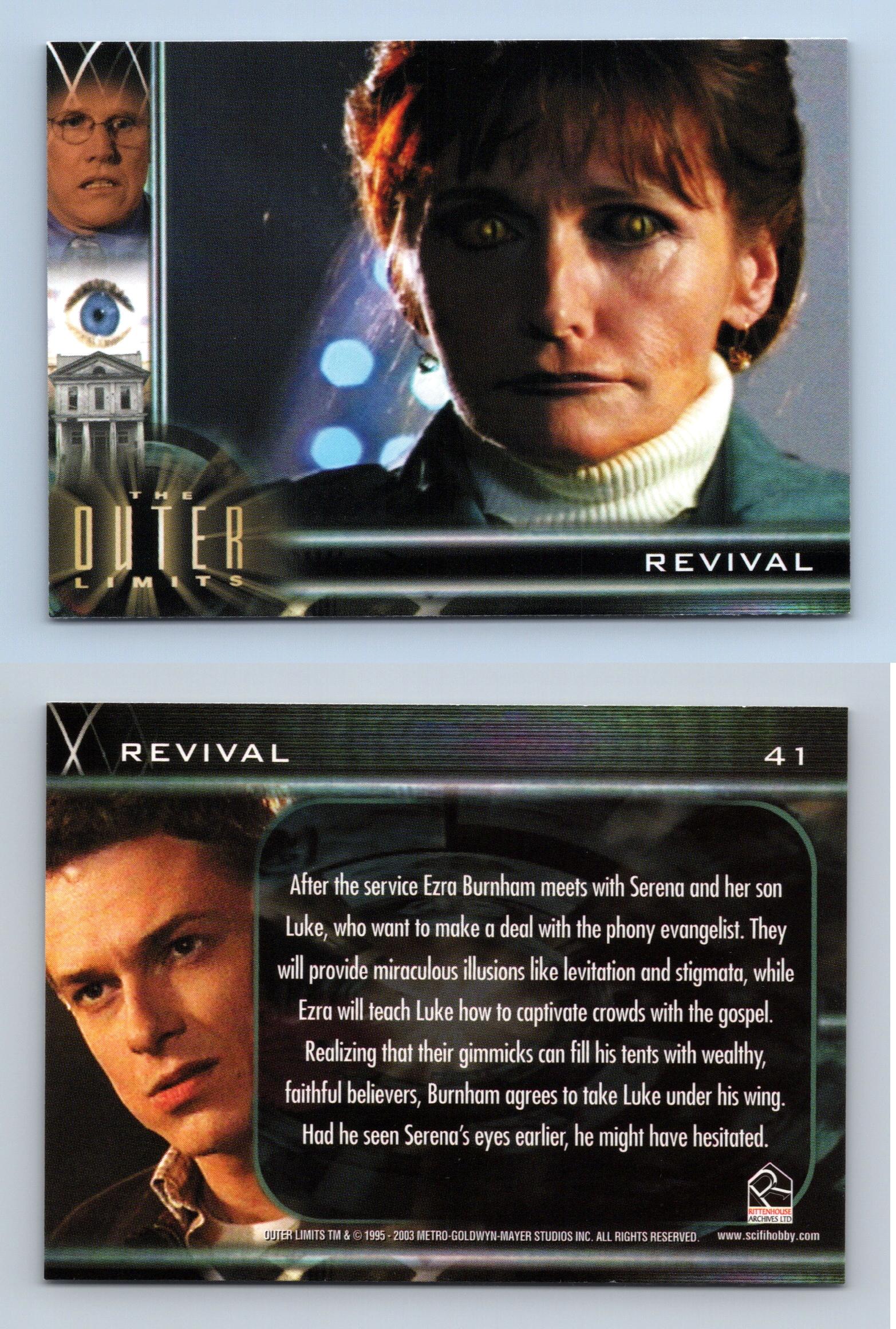 Revival 41 The Outer Limits Sex Cyborgs And Science Fiction 2003 Card