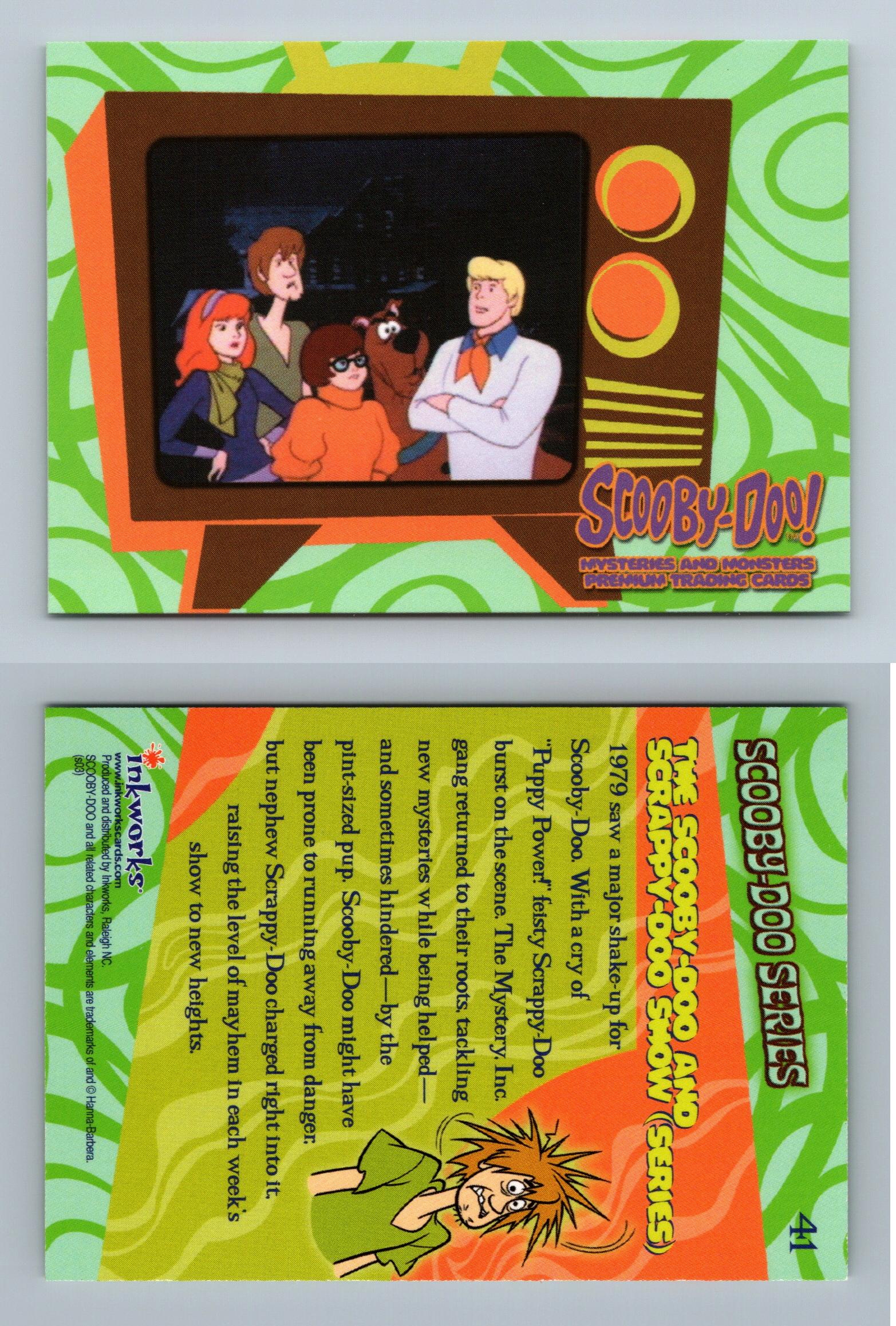 Scooby-Doo & Scrappy-Doo Show #41 Scooby-Doo Mysteries & Monsters 2003 Card